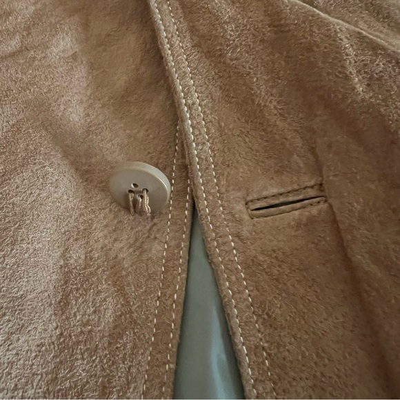 WILSONS LEATHER M. Julian Mens L Suede Jacket Brown Western Blazer Coat Large - Picture 10 of 10